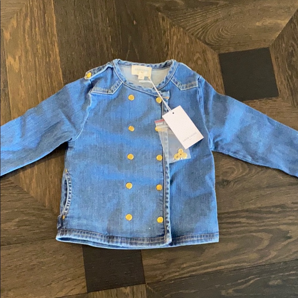 Louis Louise Paris denim officer jacket